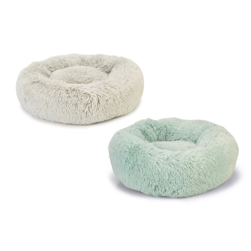 Beeztees BEETEES Liegekissen VAKO KITTEN-PLÜSCH Blau ø 50cm Für Katzen 3 Beeztees BEETEES Liegekissen VAKO KITTEN-PLÜSCH Blau ø 50cm Für Katzen – Bild 3