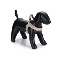 BEEZTEES Geschirr Designed By Lotte VELURA Samt Versch. Größen Grau Für Hunde