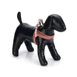 BEEZTEES Geschirr Designed By Lotte VELURA Samt Versch. Größen Rosa Für Hunde
