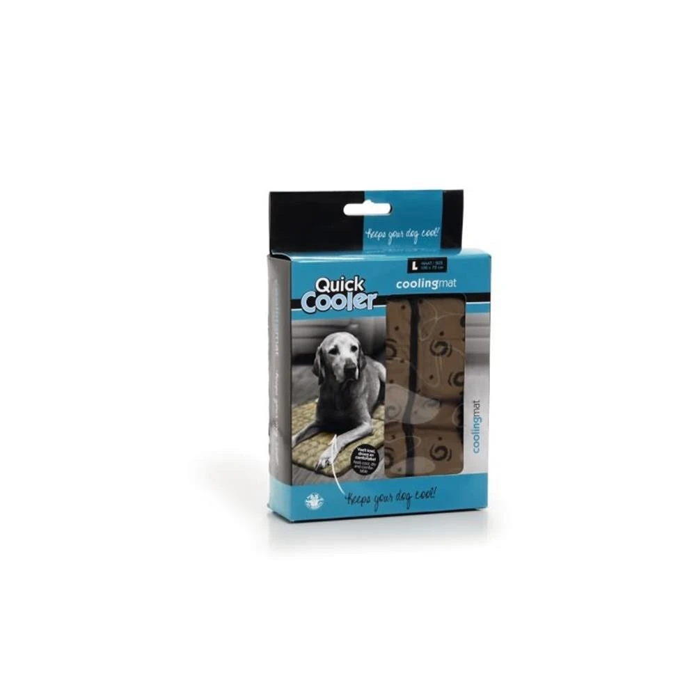 BEEZTEES Kühlmatte QUICK COOLER MATTE Braun Für Hunde Zum Kühlen 1 BEEZTEES Kühlmatte QUICK COOLER MATTE Braun Für Hunde Zum Kühlen