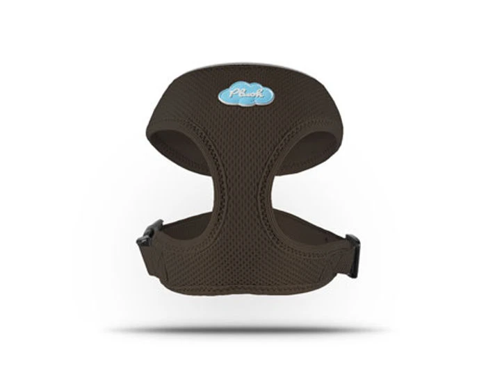 CURLI Brustgeschirr Plush Basic AIR-MESH Brown Für Hunde 2 CURLI Brustgeschirr Plush Basic AIR-MESH Brown Für Hunde – Bild 2