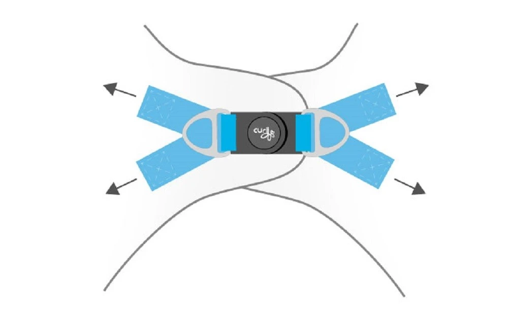 CURLI Brustgeschirr Plush Vest CORD Black Für Hunde 5 CURLI Brustgeschirr Plush Vest CORD Black Für Hunde – Bild 5