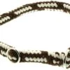 DINOLEINE Halsband STOPPWÜRGER Baumwolle 10mm Größe M/55cm Für Hunde