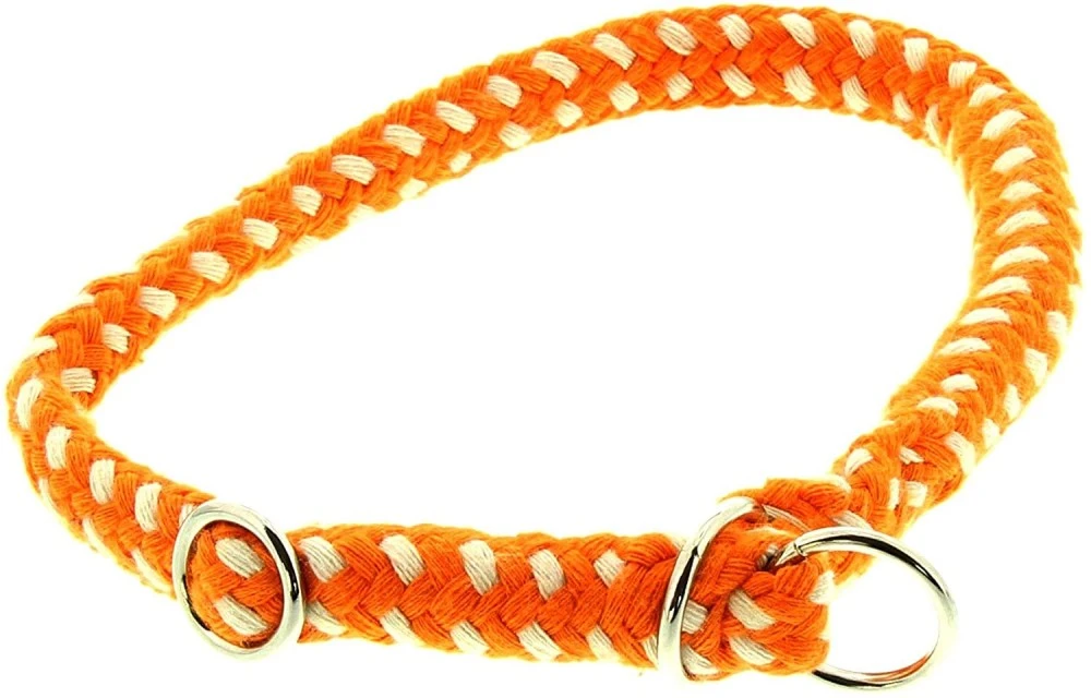 DINOLEINE Halsband STOPPWÜRGER Baumwolle 14mm Größe S/45cm Für Hunde 15 DINOLEINE Halsband STOPPWÜRGER Baumwolle 14mm Größe S/45cm Für Hunde – Bild 15
