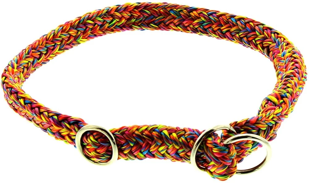 DINOLEINE Halsband STOPPWÜRGER Polyester 11mm Größe M/55cm Für Hunde 5 DINOLEINE Halsband STOPPWÜRGER Polyester 11mm Größe M/55cm Für Hunde – Bild 5