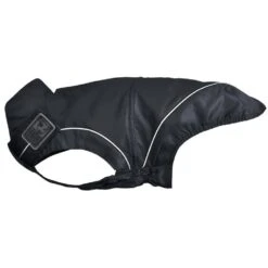 DOGBITE Regenjacke FLEXIBLE SYSTEM Schwarz Mantel Für Hunde