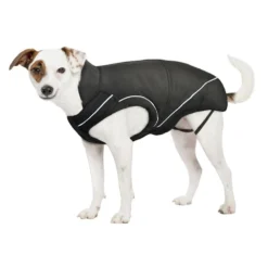 DOGBITE Regenjacke FLEXIBLE SYSTEM Schwarz Mantel Für Hunde -Karlie || KOCH Verkäufe dogbite regenjacke flexible system schwarz mantel fuer hunde4