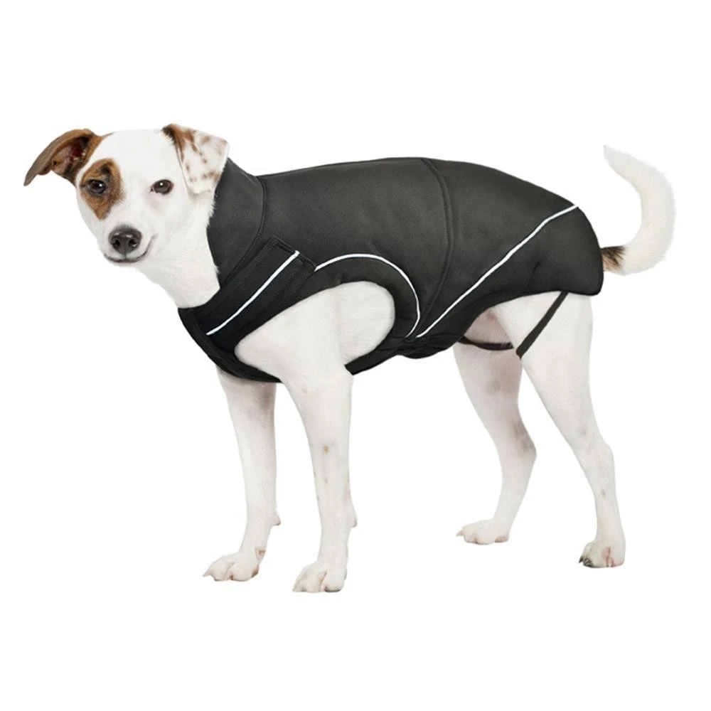 DOGBITE Winterjacke FLEXIBLE SYSTEM Schwarz Mantel Für Hunde 4 DOGBITE Winterjacke FLEXIBLE SYSTEM Schwarz Mantel Für Hunde – Bild 4