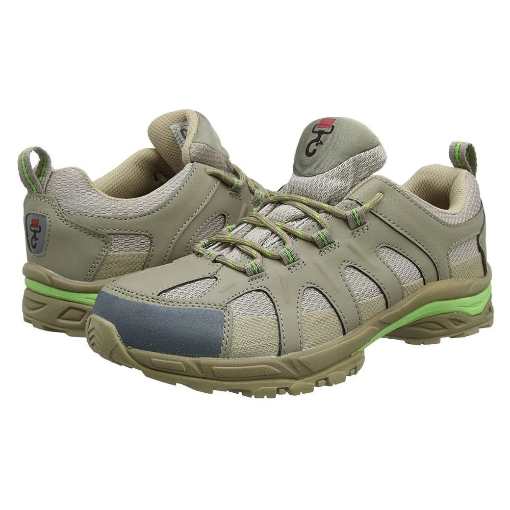 DOGGO Freizeitschuhe Fur SIE & IHN Modell SAMMY Farbe Taupe / Lime 1 DOGGO Freizeitschuhe Fur SIE & IHN Modell SAMMY Farbe Taupe / Lime