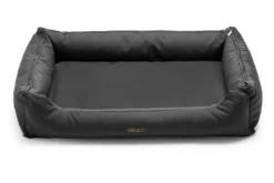 DOGIUS Liegebett BETT KUNSTLEDER Größe M 80 X 55 X 17 Cm Für Hunde