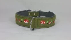 FUTTERSCHEUNE.COM® Filz-Halsband GLÜCKSHUND Olivgrün Leder Unterlegt Hunde -Karlie || KOCH Verkäufe futterscheunecomz filz halsband glueckshund olivgruen leder unterlegt hunde4