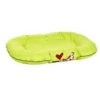 KARLIE Bett MONTENEGRO KISSEN Limette Polyurethan 80 X 60 X 14cm Für Hunde