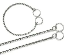 KARLIE Erziehung RUNDKETTE 3 Mm 40cm Verchromt Für Hunde