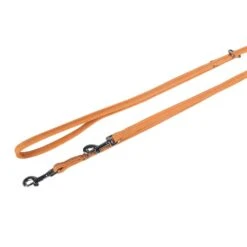 KARLIE Führleine BUFFALO Kalbsleder 200cm 10mm Hellbraun Für Hunde