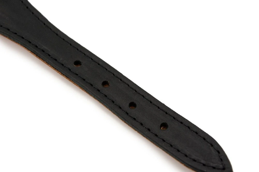 KARLIE Halsband RONDO Leder Schwarz 60mm 55cm Unterlegt Für Windhunde 4 KARLIE Halsband RONDO Leder Schwarz 60mm 55cm Unterlegt Für Windhunde – Bild 4