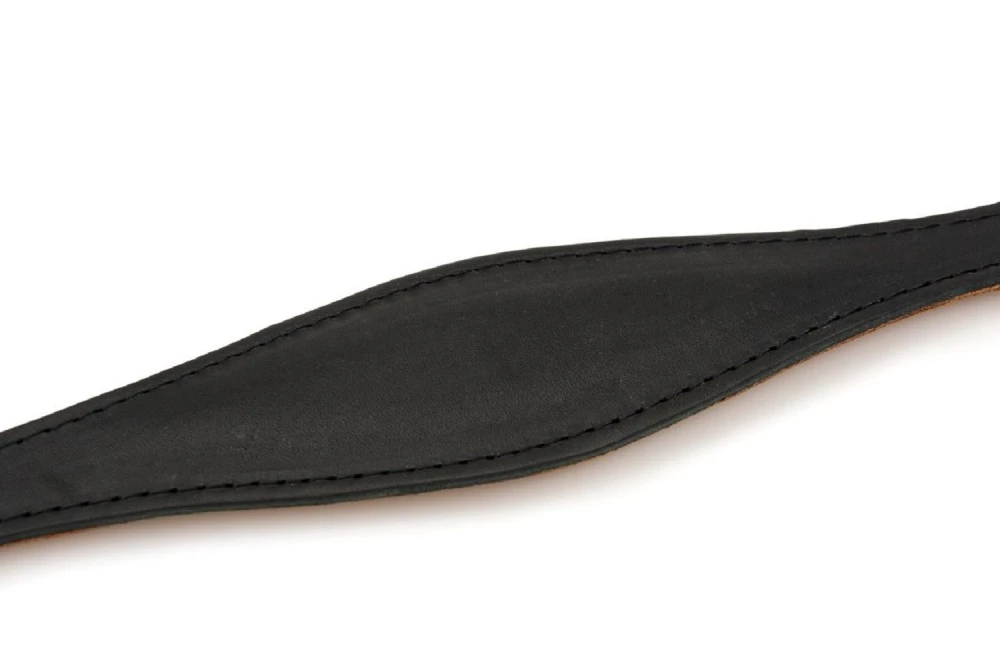 KARLIE Halsband RONDO Leder Schwarz 60mm 55cm Unterlegt Für Windhunde 7 KARLIE Halsband RONDO Leder Schwarz 60mm 55cm Unterlegt Für Windhunde – Bild 7