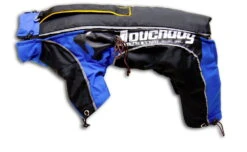 KARLIE TOUCHDOG Hundemantel OVERALL Blau TIGER-Logo Für Hündinnen Und Rüden