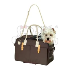 KARLIE Tragetasche SHOPPER CITY Braun Für Hunde & Katzen