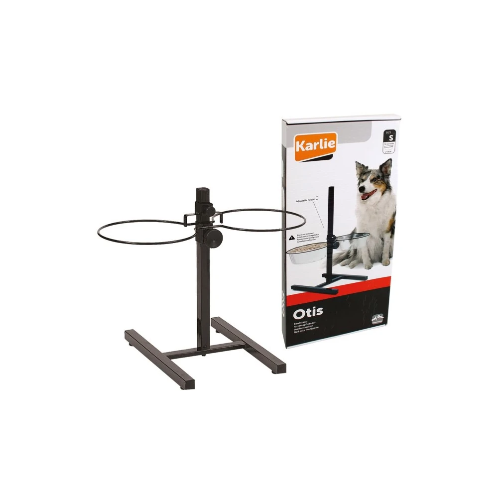 KARLIE Zubehör DOPPELNAPFSTÄNDER Metall Ø 26cm Lackiert Für Hunde 2 KARLIE Zubehör DOPPELNAPFSTÄNDER Metall Ø 26cm Lackiert Für Hunde – Bild 2