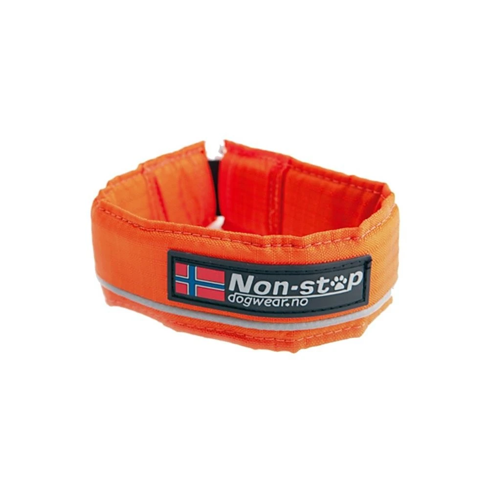 Non-stop Dogwear NON-STOP Halsband SAFE COLLAR Reflektionshalsband ORANGE Für Hunde 1 Non-stop Dogwear NON-STOP Halsband SAFE COLLAR Reflektionshalsband ORANGE Für Hunde