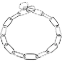 SPRENGER Erziehung HALSKETTE Langgliedkette 4 Mm 61cm Splentring-Stahl Für Hunde