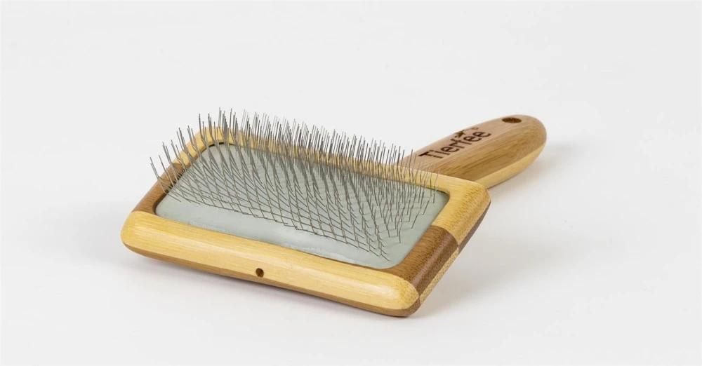 TIERFEE Bürsten ZUPFBÜRSTE AUS BAMBUS Gegen Verfilzung Für Hunde & Katzen 2 TIERFEE Bürsten ZUPFBÜRSTE AUS BAMBUS Gegen Verfilzung Für Hunde & Katzen – Bild 2