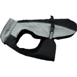 TRILUS Wintermantel JEGGO WINTERCOAT BuMo Breiter Schnitt Schwarz/grau Für Hunde