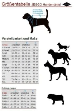 TRILUS Wintermantel JEGGO WINTERCOAT BuMo Breiter Schnitt Schwarz/grau Für Hunde -Karlie || KOCH Verkäufe trilus wintermantel jeggo wintercoat bumo breiter schnitt schwarz grau fuer hunde3