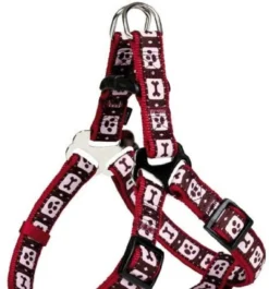 TRIXIE Geschirr Modern Art Bordeaux XL 80-100cm/25mm Für Hunde