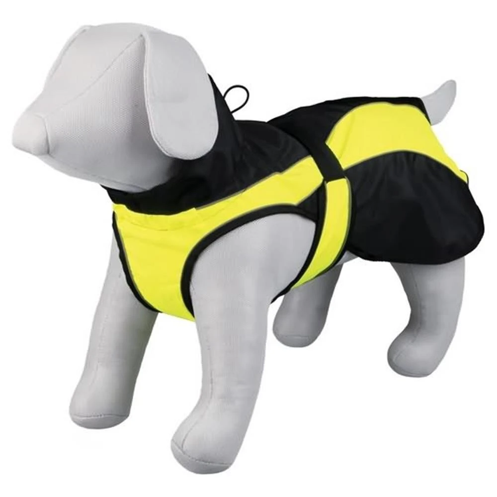 TRIXIE Hundemantel SAFETY Schwarz/gelb Windundurchlässig Für Hunde 1 TRIXIE Hundemantel SAFETY Schwarz/gelb Windundurchlässig Für Hunde
