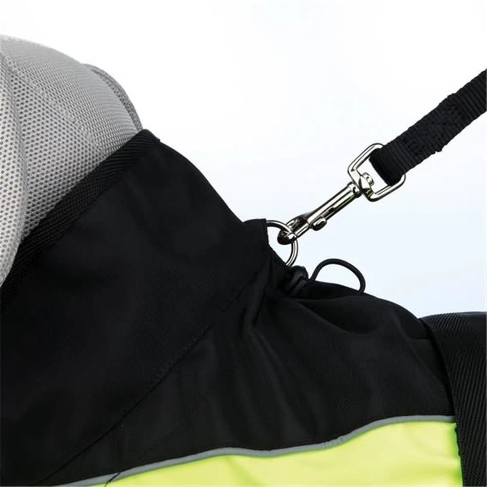 TRIXIE Hundemantel SAFETY Schwarz/gelb Windundurchlässig Für Hunde 2 TRIXIE Hundemantel SAFETY Schwarz/gelb Windundurchlässig Für Hunde – Bild 2