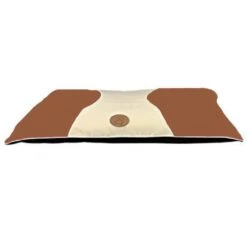 TRIXIE Kissen OVALA 60 X 45 Cm Polyester Kuschelweich Braun/creme Für Hunde