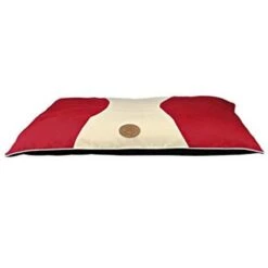 TRIXIE Kissen OVALA 75 X 55 Cm Polyester Kuschelweich Rot/creme Für Hunde
