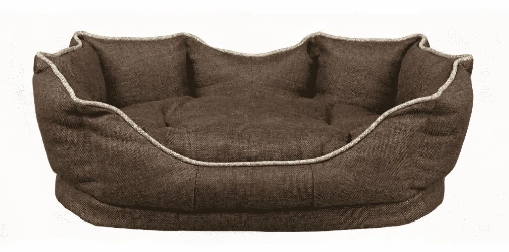 TRIXIE Liegebett BETT PYRA 70 X 55 Cm Braun/hellbraun Wendekissen Für Hunde 1 TRIXIE Liegebett BETT PYRA 70 X 55 Cm Braun/hellbraun Wendekissen Für Hunde