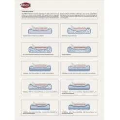 TRIXIE Liegebett VITAL BETT BENDSON Plüsch 90/110cm Dunkelgrau/hellgrau F. Hunde -Karlie || KOCH Verkäufe trixie liegebett vital bett bendson pluesch 90 110cm dunkelgrau hellgrau f hunde4