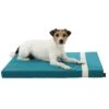 TRIXIE Liegekissen BE NORDIC Matratze AMRUM Mikrofaser Petrol Für Hunde