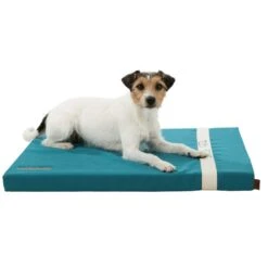 TRIXIE Liegekissen BE NORDIC Matratze AMRUM Mikrofaser Petrol Für Hunde