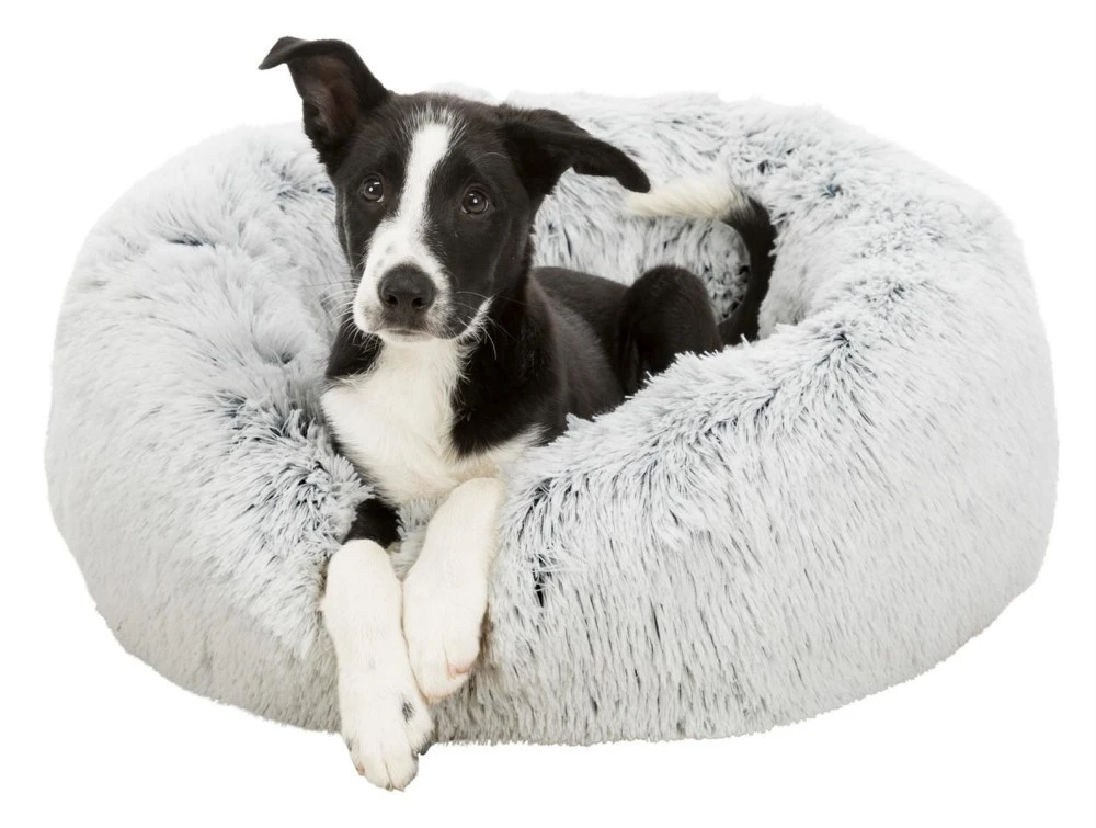 TRIXIE Liegekissen BETT HARVEY Langhaar-Plüsch ø 50cm U. 60cm Für Hunde & Katzen 1 TRIXIE Liegekissen BETT HARVEY Langhaar-Plüsch ø 50cm U. 60cm Für Hunde & Katzen