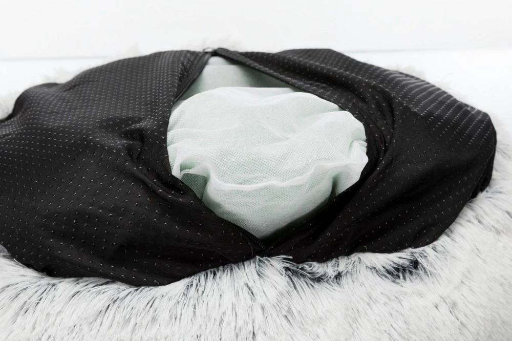 TRIXIE Liegekissen BETT HARVEY Langhaar-Plüsch ø 50cm U. 60cm Für Hunde & Katzen 4 TRIXIE Liegekissen BETT HARVEY Langhaar-Plüsch ø 50cm U. 60cm Für Hunde & Katzen – Bild 4