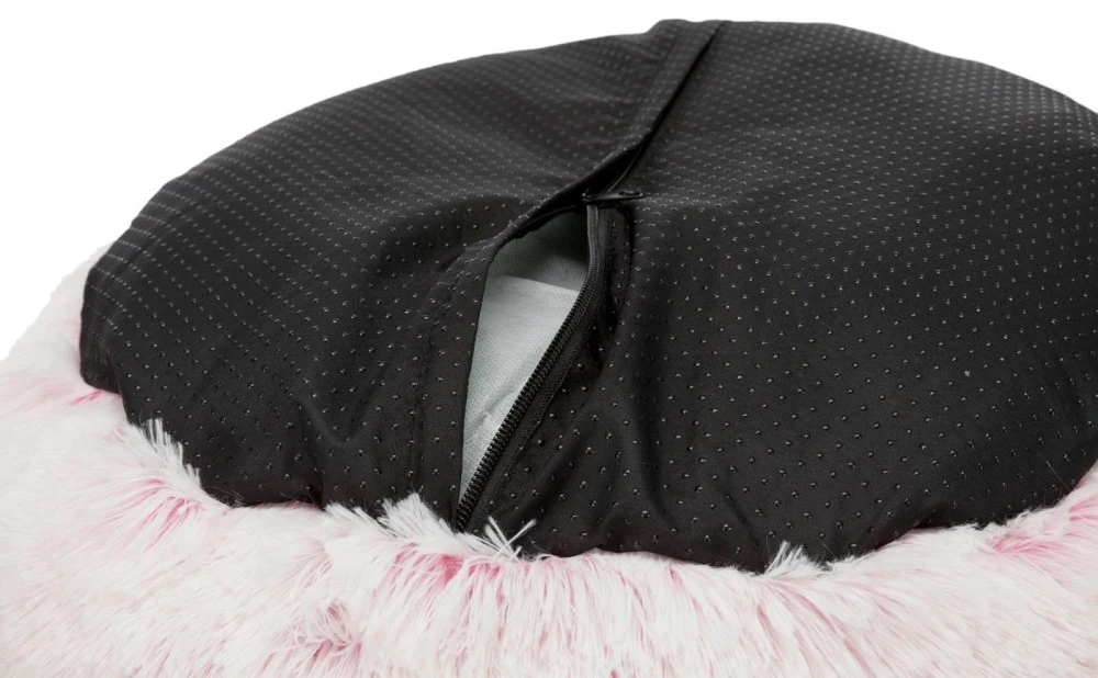 TRIXIE Liegekissen BETT HARVEY Langhaar-Plüsch ø 50cm U. 60cm Für Hunde & Katzen 8 TRIXIE Liegekissen BETT HARVEY Langhaar-Plüsch ø 50cm U. 60cm Für Hunde & Katzen – Bild 8