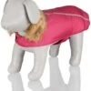TRIXIE Mantel Vienne S Rückenlänge 35cm Weiches Fleecefutter Beere Für Hunde