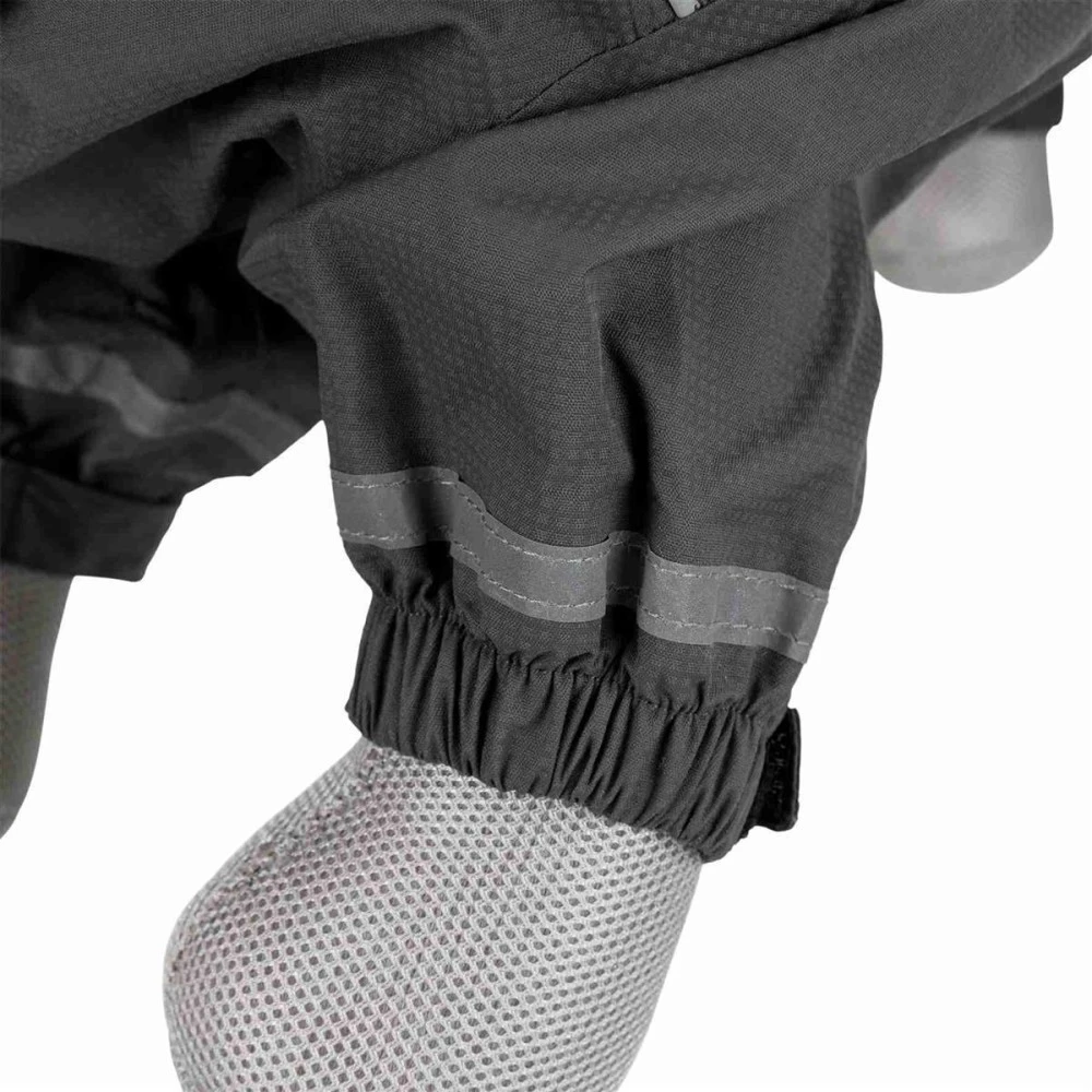 TRIXIE Regen-Overall VAASA Atmungsaktiv Grau Für Hunde 6 TRIXIE Regen-Overall VAASA Atmungsaktiv Grau Für Hunde – Bild 6